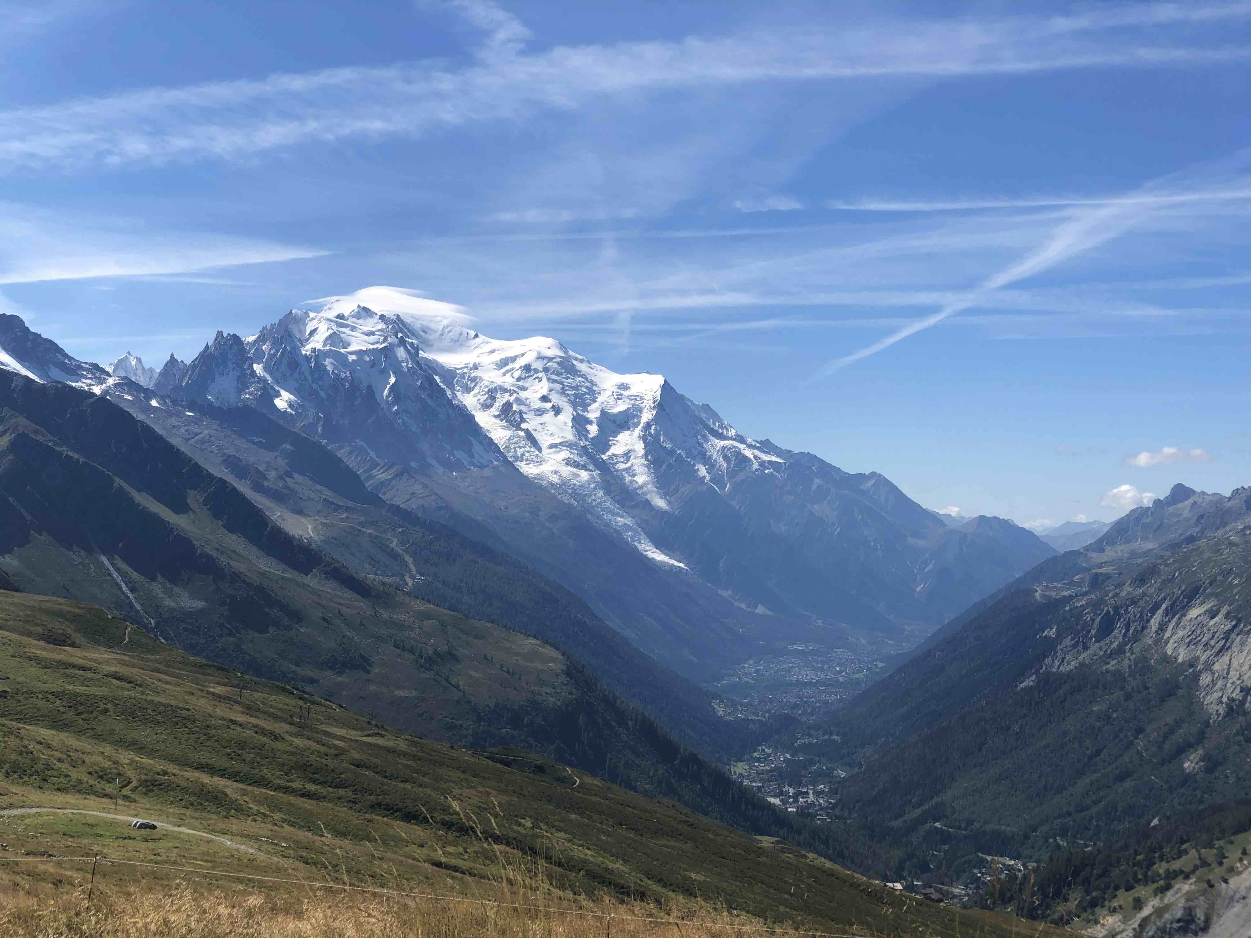 Le Mont Blanc depuis le Col de Balme